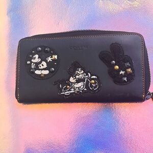 SUPER RARE! Coach Mickey Mouse Wallet
